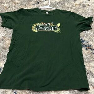 Players de hombre, color verde olivo talla M GILDAN